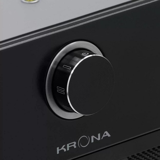 Встраиваемая вытяжка KRONA SVEN 600 black one knob (фото 8) Встраиваемая вытяжка KRONA SVEN 600 black one knob (preview 8)
