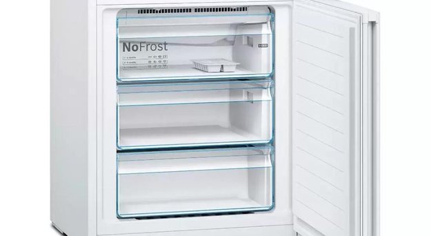 Холодильник с нижней морозильной камерой BOSCH KGN49XW20R (фото 6) Холодильник с нижней морозильной камерой BOSCH KGN49XW20R (preview 6)