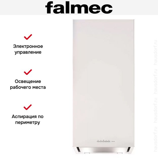 Вытяжка Falmec Mira Parete 40 white (800) ECP (preview 7)
