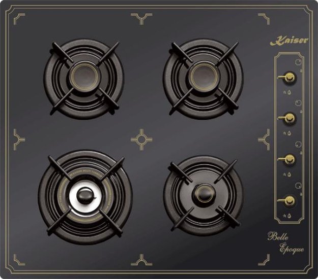 Независимая газо-керамическая поверхность Kaiser KCG 6976 GBE Turbo (preview 1)