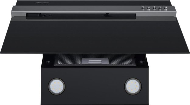 Кухонная вытяжка MAUNFELD Bridge Line 50 черный\вставка сатин (preview 2)