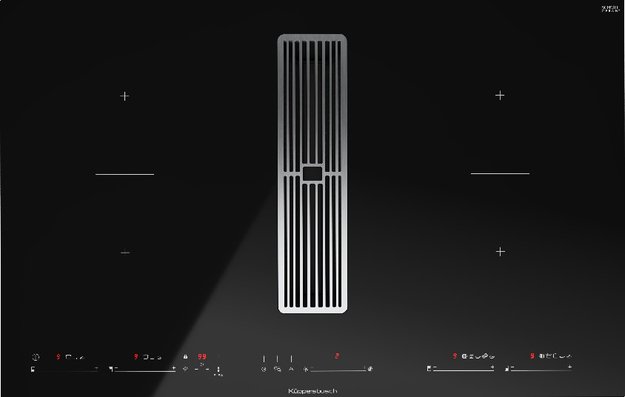 Варочная панель с вытяжкой Kuppersbusch KMI 8590.0 SR Stainless Steel (preview 1)