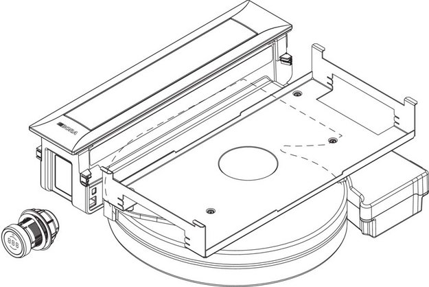 Варочная панель с вытяжкой и установочным комплектом BORA PKAS3FI (1xPKAS3, 2xPKFI3, 1xEFBV90, 1xEFS375, 1xEFV) (preview 7)