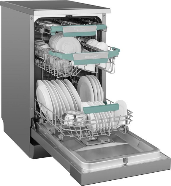 Посудомоечная машина Weissgauff DW 4539 Inverter Touch AutoOpen Inox (preview 9)