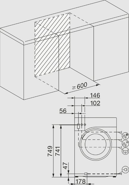 Стиральная машина Miele WWA120WCS на английском языке (preview 9)