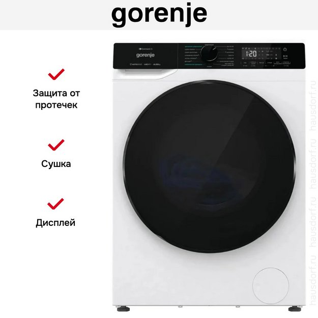 Стирально-сушильная машина Gorenje WD2PA1X64ADAAW/C (preview 17)
