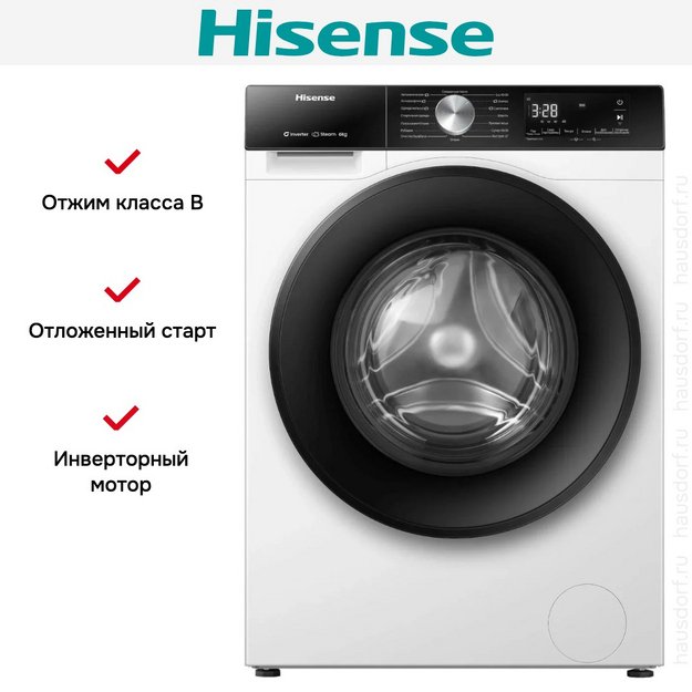 Стиральная машина Hisense WF3S6021BWU (preview 9)