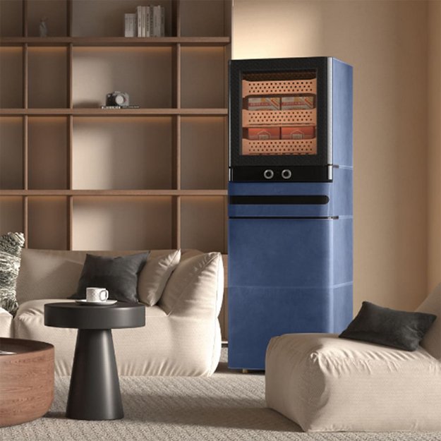 Хьюмидор Afidano L6 (Королевский синий) (preview 8)