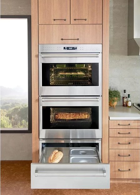 Сдвоенный духовой шкаф Wolf ICBDO30PE/S/PH (фото 3) Сдвоенный духовой шкаф Wolf ICBDO30PE/S/PH (preview 3)