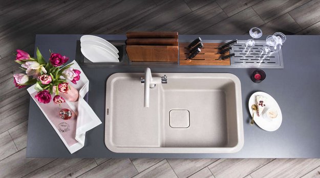 Встраиваемая сушка для посуды с вставками Omoikiri DRY-01 GM (preview 2)