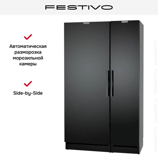 Холодильник с морозильной камерой Festivo 120 CFM 120CFM525 (черный) (preview 4)