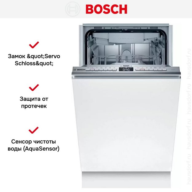 Встраиваемая посудомоечная машина Bosch SPV4XMX16E (preview 11)