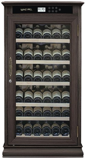 Винный шкаф Meyvel MV69-WD1-C (Dark Chocolate) (preview 1)