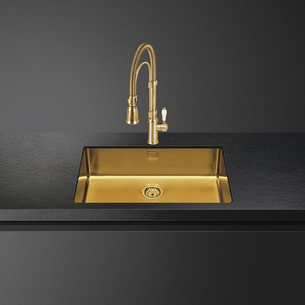 Мойка Smeg Mira VSTR71BRX латунный (preview 2)