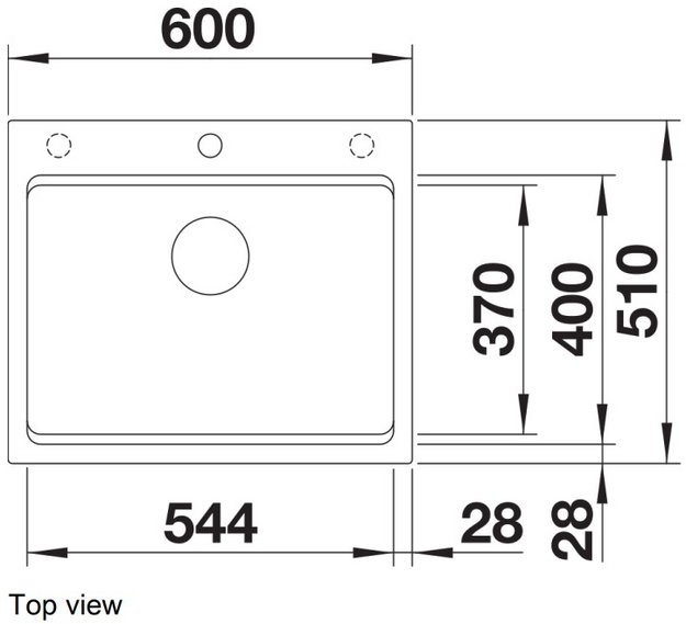 Мойка BLANCO ETAGON 6 Silgranit черный (фото 4) Мойка BLANCO ETAGON 6 Silgranit черный (preview 4)