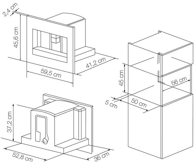 Встраиваемая кофемашина Lofra DolceVita 60 YBRBI66T CHROME (preview 4)