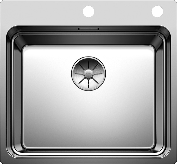Мойка BLANCO ETAGON 500-IF/A нержавеющая сталь, клапан-автомат (preview 1)