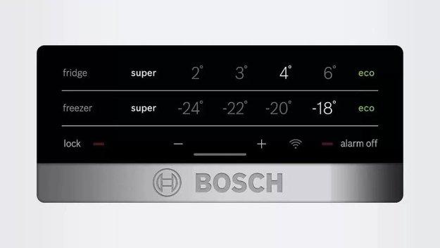 Холодильник с нижней морозильной камерой BOSCH KGN49XW20R (фото 3) Холодильник с нижней морозильной камерой BOSCH KGN49XW20R (preview 3)