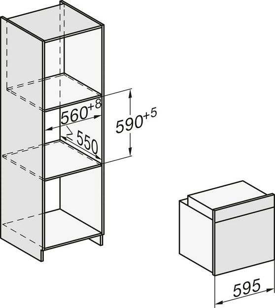 Духовой шкаф Miele H 2861 B OBSW (preview 5)