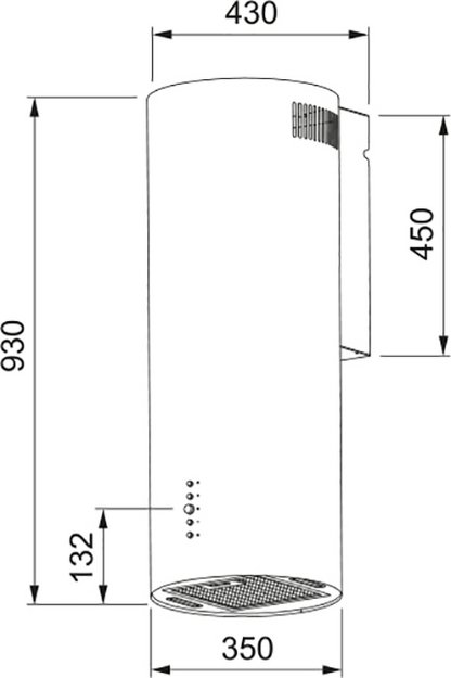 Вытяжка Franke AXIS WH 35 (фото 9) Вытяжка Franke AXIS WH 35 (preview 9)