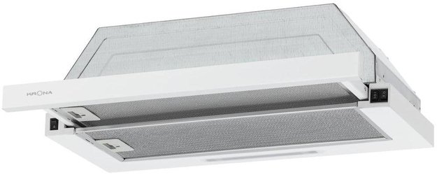 Встраиваемая вытяжка Krona KERRY E 600 WHITE PB (preview 1)
