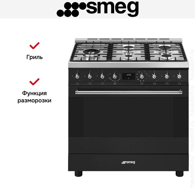Варочный центр Smeg C95GMCMB2 (preview 3)