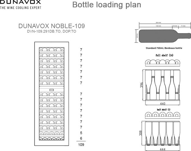 Винный шкаф Dunavox DVN-109.291DOP.TO (фото 8) Винный шкаф Dunavox DVN-109.291DOP.TO (preview 8)