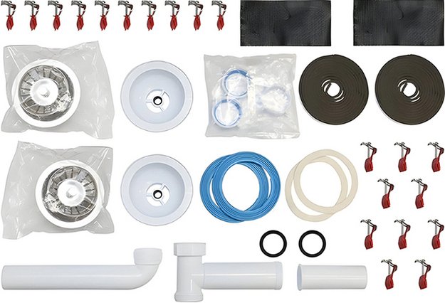 Набор стоп-вентиль 3.5" + комплект для монтажа Franke 112.0006.274 (preview 2)