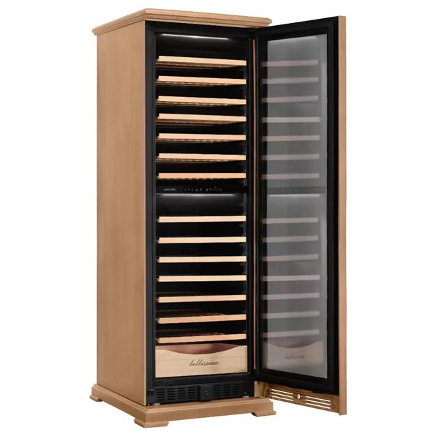 Винный шкаф Meyvel MV163PRO-KBT2 (Натуральный бук) (фото 5) Винный шкаф Meyvel MV163PRO-KBT2 (Натуральный бук) (preview 5)