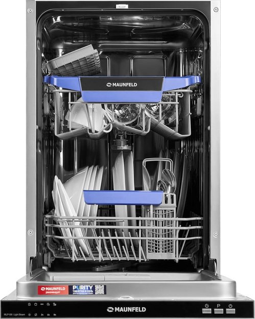 Встраиваемая посудомоечная машина Maunfeld MLP-08I Light Beam (фото 2) Встраиваемая посудомоечная машина Maunfeld MLP-08I Light Beam (preview 2)