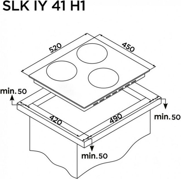 Индукционная варочная панель Schaub Lorenz SLK IY 41 H1 (preview 6)