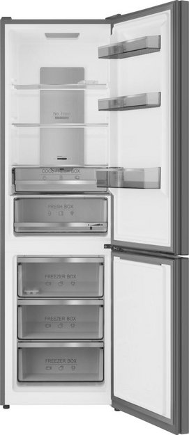Отдельностоящий холодильник с инвертором Weissgauff WRK 2000 Total NoFrost Inverter Bru Steel Glass (preview 2)