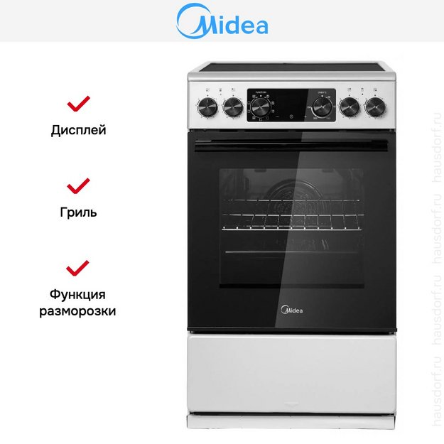 Электрическая плита Midea MFO-D4E20T9E(SL) (preview 2)
