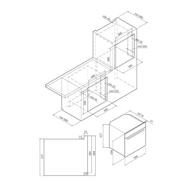 Духовой шкаф Graude PREMIUM BMP 60.3 SE (фото 2) Духовой шкаф Graude PREMIUM BMP 60.3 SE (preview 2)
