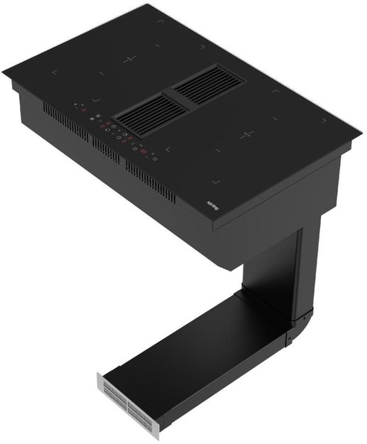 Индукционная варочная панель с интегрированной вытяжкой Korting HIBH 84980 NB (preview 2)