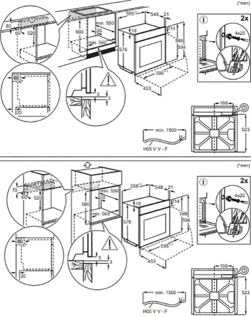 Духовой шкаф AEG NBU5A21SB (preview 5)