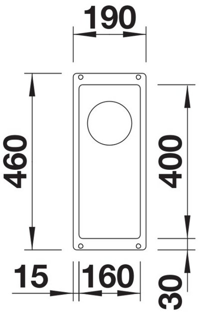 Мойка BLANCO SUBLINE 160-U Silgranit черный (фото 2) Мойка BLANCO SUBLINE 160-U Silgranit черный (preview 2)
