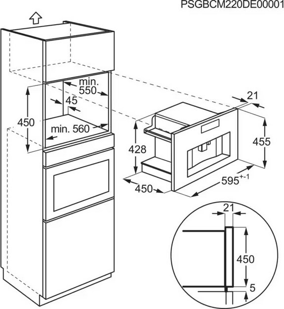 Встраиваемая кофемашина AEG KKB894500B (фото 7) Встраиваемая кофемашина AEG KKB894500B (preview 7)
