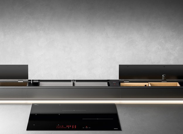 Система хранения Falmec MONOLITH 90 VETRO NERO KACL.455#NF (preview 7)