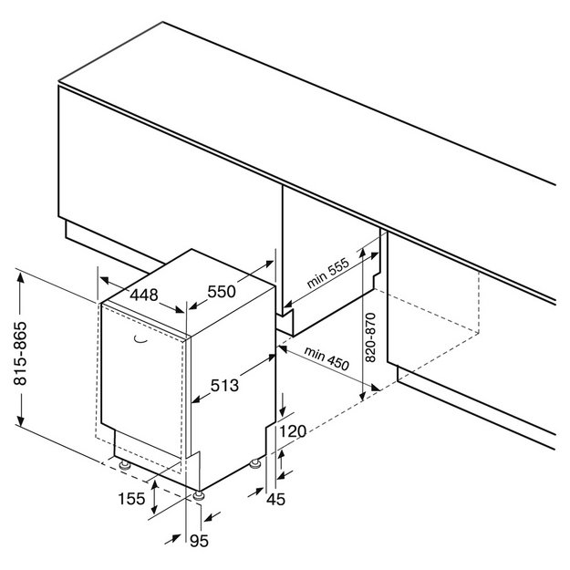 Встраиваемая посудомоечная машина KRONA DELIA 45 BI V2 (preview 20)
