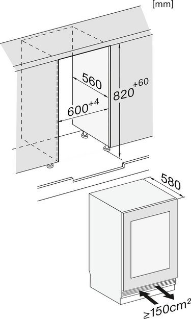 Встраиваемый винный шкаф Miele KWTUS 7074 F (preview 5)