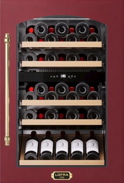 Встраиваемый винный шкаф Lofra ZBRR41MD/O CANTINA 41 BURGUNDY OTTONE 2T (preview 1)