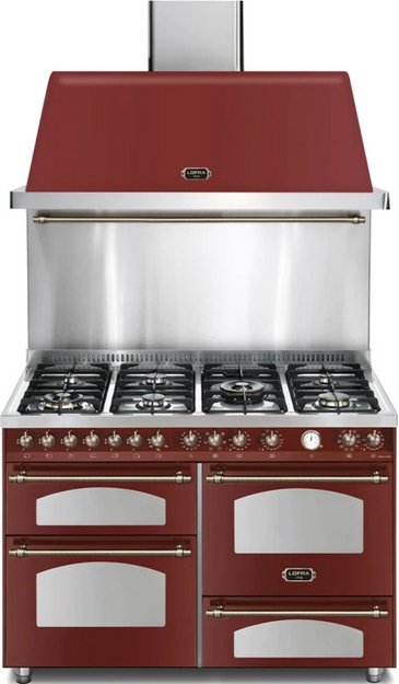 Вытяжка Lofra DOLCEVITA 120 RED BURGUNDY & BRONZE (preview 4)