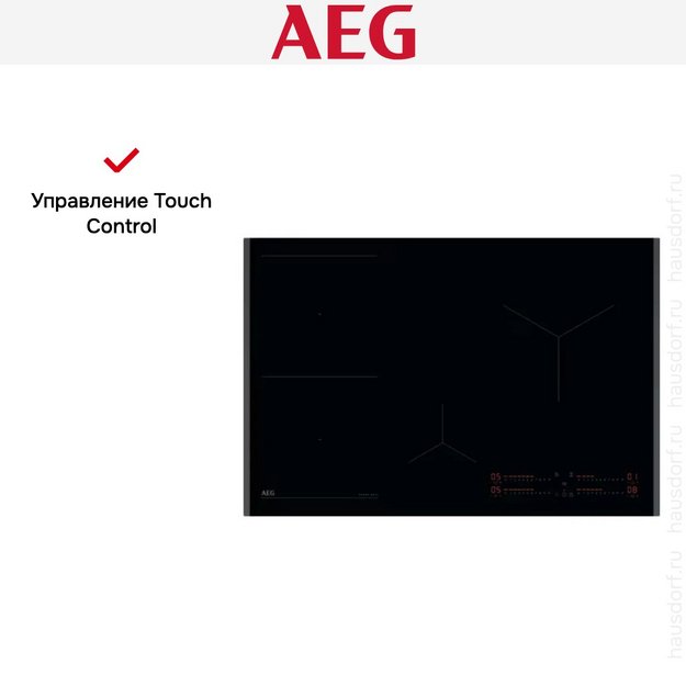 Варочная панель AEG TI84IB10FB (фото 9) Варочная панель AEG TI84IB10FB (preview 9)