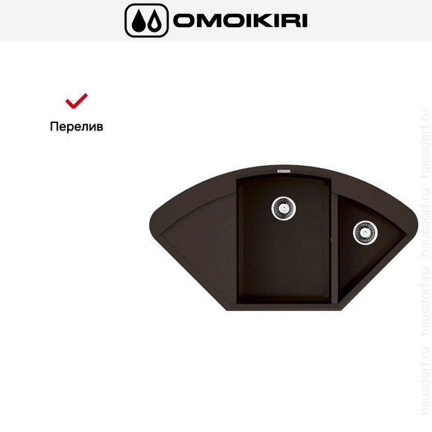 Мойка Omoikiri SAKAIME 105C DC (preview 6)