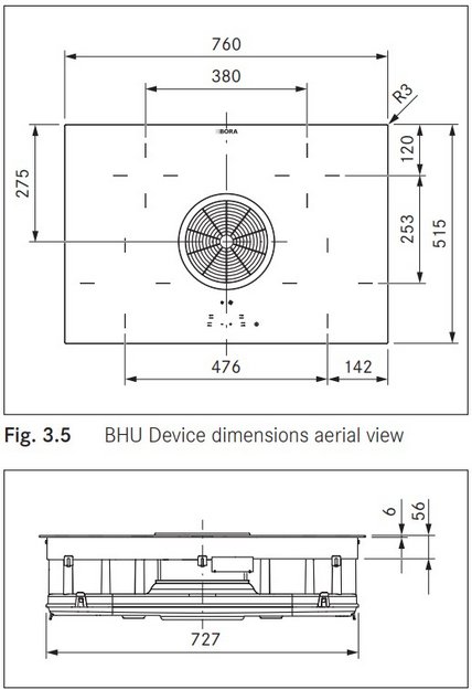 Варочная панель с вытяжкой BORA BHU (preview 6)