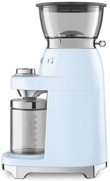 Кофемолка Smeg CGF03PBEU (фото 2) Кофемолка Smeg CGF03PBEU (preview 2)