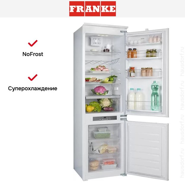 Встраиваемый холодильник Franke FCB 320 NF NE F (preview 5)