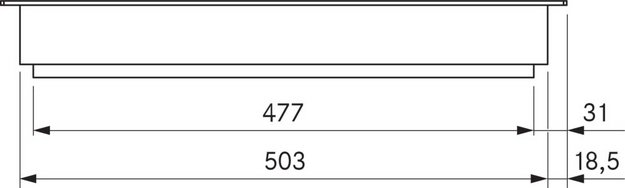Варочная панель с вытяжкой и установочным комплектом BORA PKAS3FIT (1x PKAS3, 1x PKFI3, 1x PKT3, 1x EFBV90, 1x EF375, 1x EFV) (preview 7)