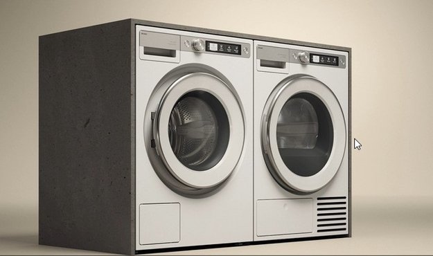 Профессиональная сушильная машина Asko  TDC112V G (video 3)